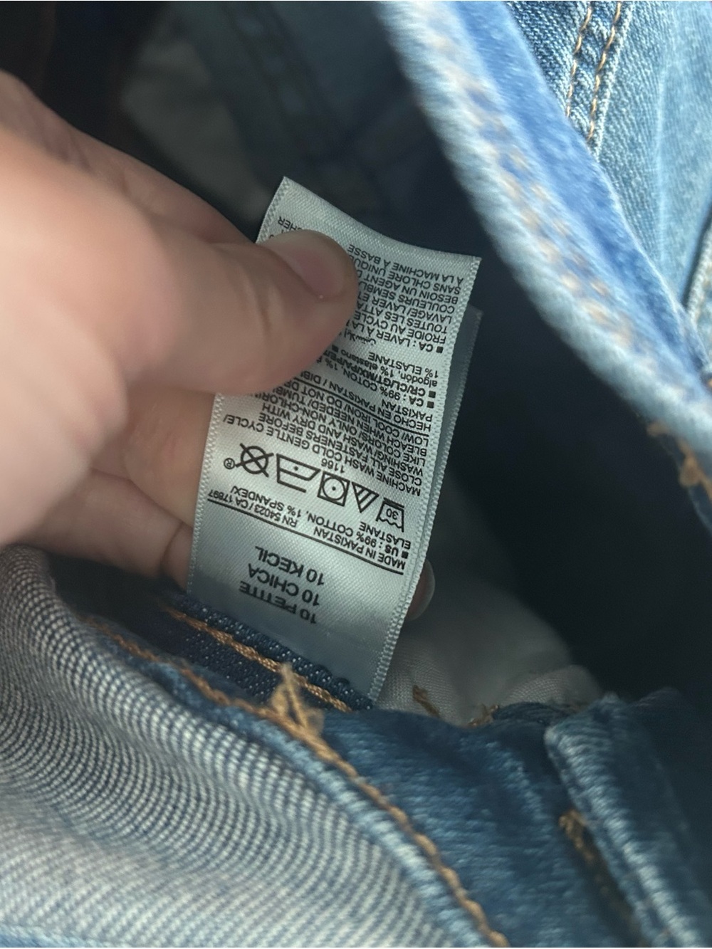 Old Navy Men's Blue Denim Relaxed Overalls - Picture 6 of 6